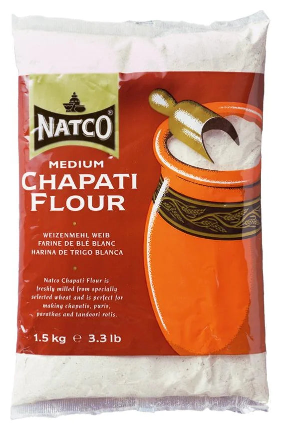 Natco Chapati Flour Med 1.5KG