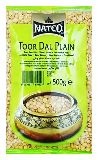 Natco Toor Dal Plain 500G