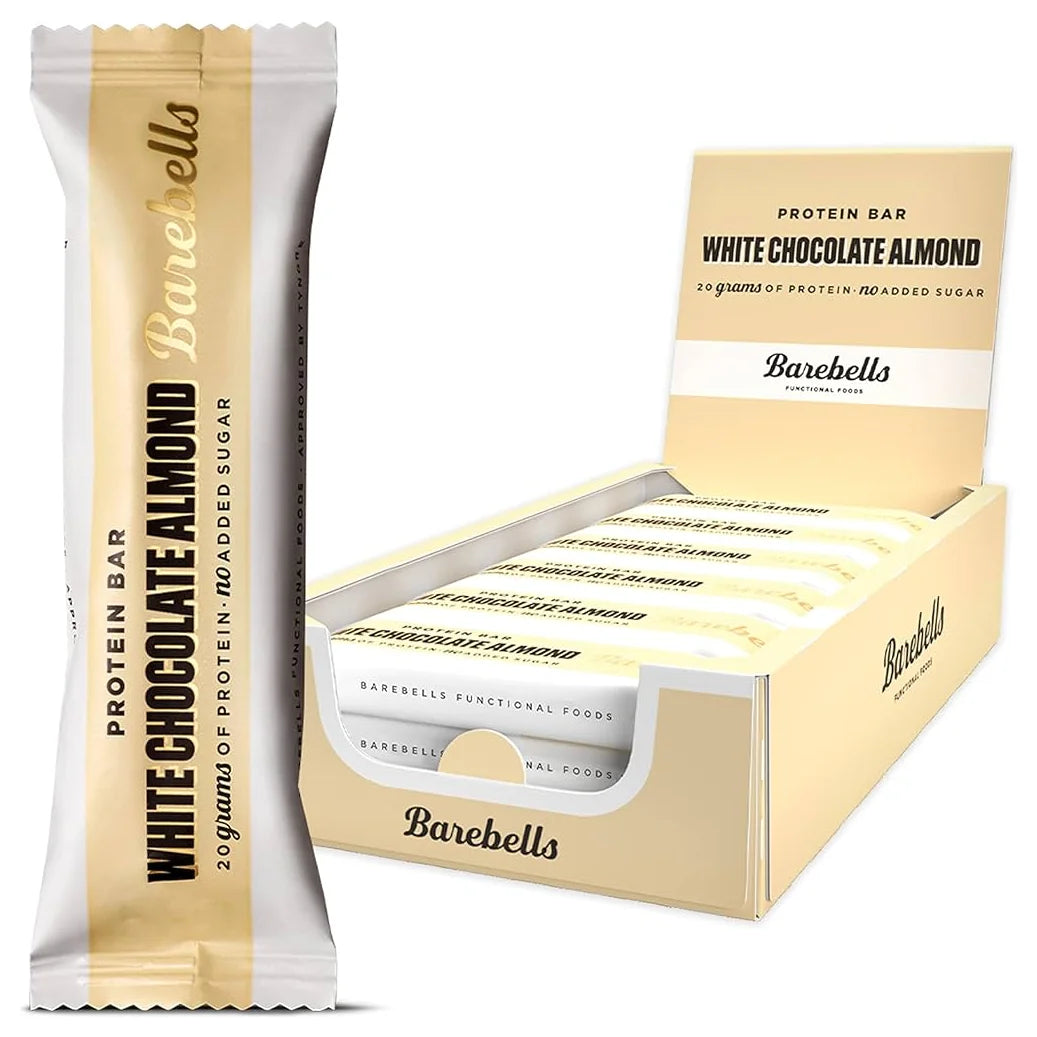 Barebells White Chocolate Almond Protein Bar 55G (Case of 12)