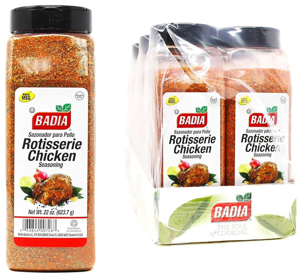 Badia Rotisserie Chicken Seasoning 22Oz (Case of 6)