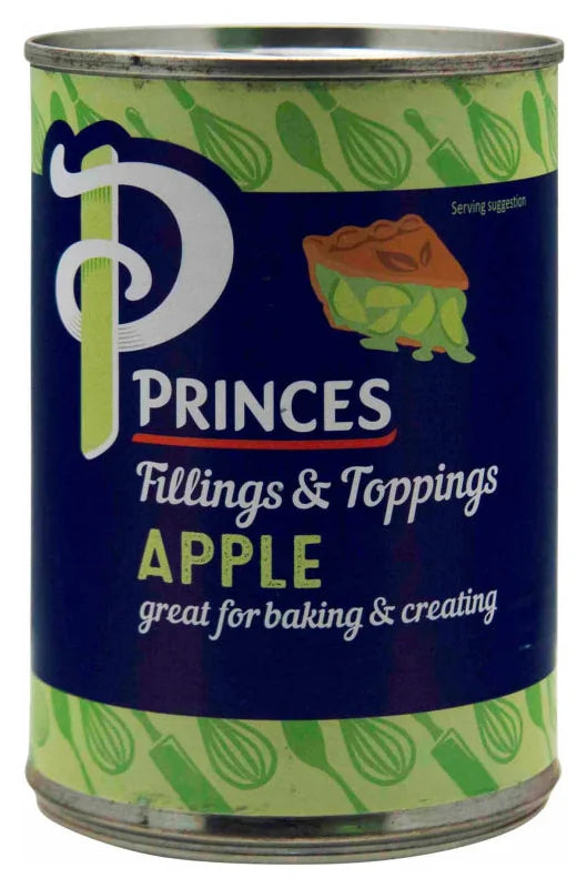 Princes Bramley Apple Fruit Filling Tin 395G (Case of 6)