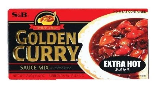 S&B Golden Curry Extra Hot 220G - World Food Shop