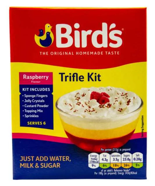 Birds Trifle Raspberry 141G (Case of 10)