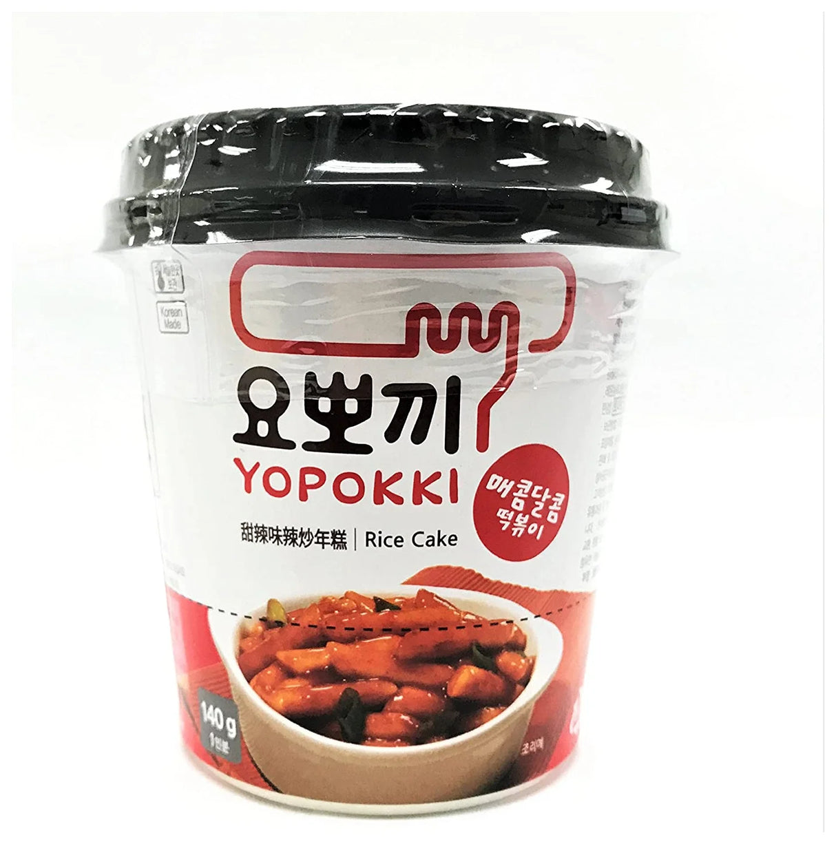 Young Poong Yopoki Spicy Topoki Cup 140G (Case of 6)