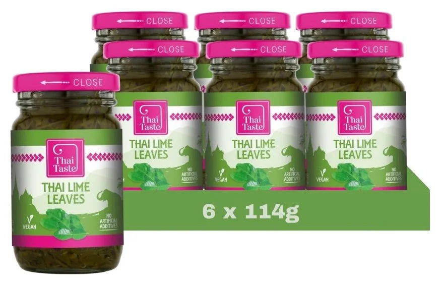 Thai Taste Thai Lime Leaves 114G (Case of 6)