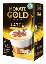 Mokate Gold Premium Vanilla Latte 10 Pack (140G) (Case of 12)