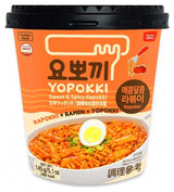 Youngpung Yopokki  Cup Sweat&Spicy Rapokki 145G (Case of 16)
