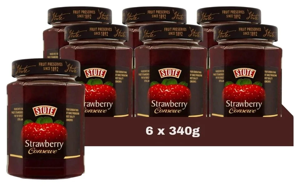 Stute Strawberry Conserve 340G (Case of 6)