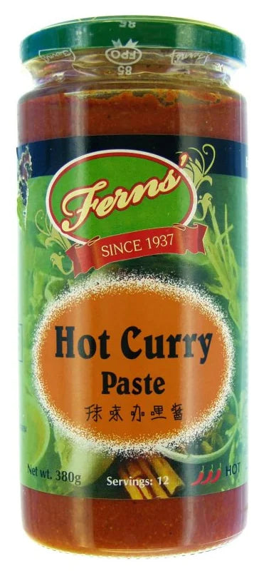 Ferns Hot Curry Paste 380G (Case of 6)