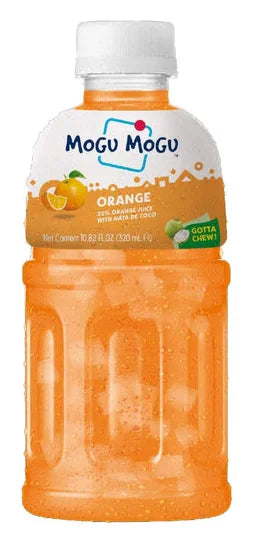 Mogu Mogu With Nata De Coco Orange Flavour 320Ml (Case of 24)