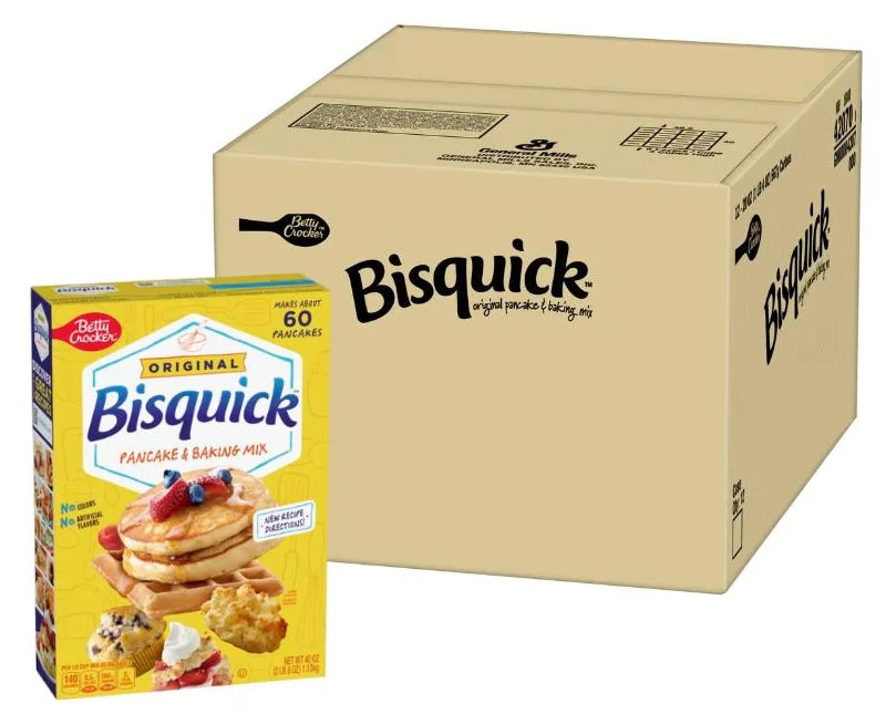 Bisquick Pancake Baking Mix Original 40Oz (Case of 10)
