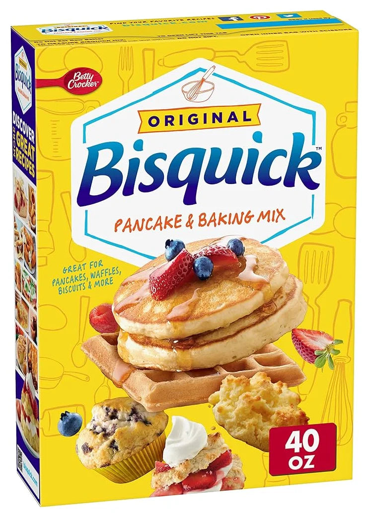 Bisquick Pancake Baking Mix Original 40Oz (Case of 10)