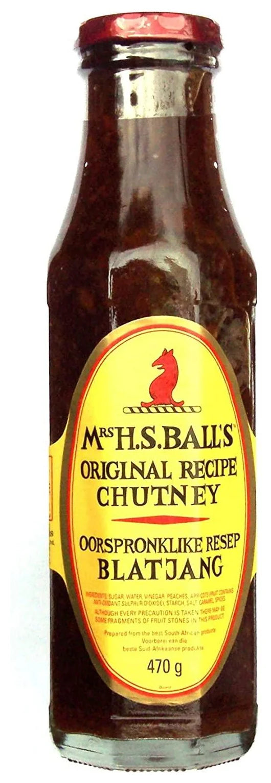 Mrs H.S. Balls Original Recipe Chutney 470G - World Food Shop