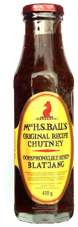 Mrs H.S. Balls Original Recipe Chutney 470G - World Food Shop