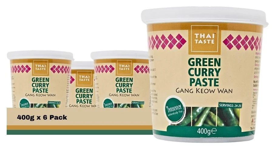 Thai Taste Green Curry Paste 400G (Case of 6)
