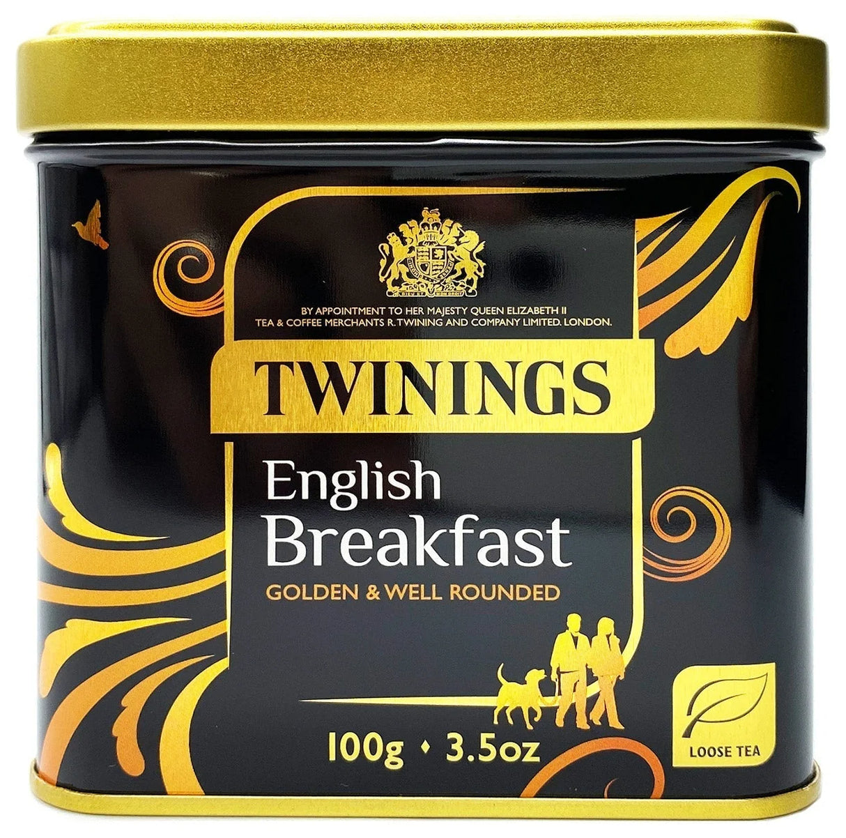 Twinings English Breakfast Loose Tin 100G (Case of 6)