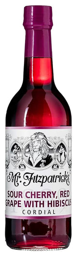 Mr Fitzpatrick's Sour Cherry, Grape & Hibiscus Cordial 500ML