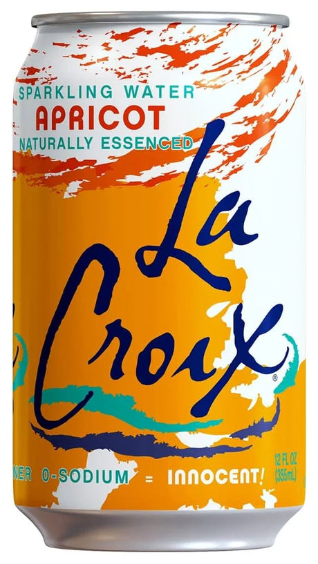 La Croix Apricot Sparkling Water 355ml (Case of 24)