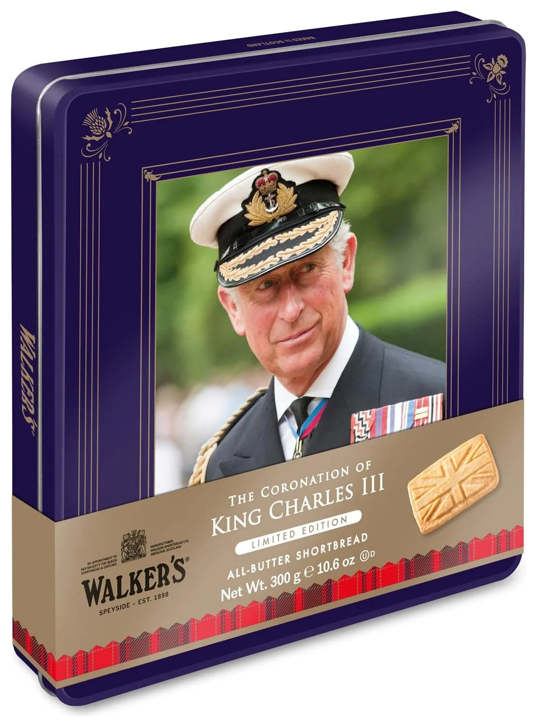 Walkers King Charles III Coronation 300G **Expiry Jun 2024**