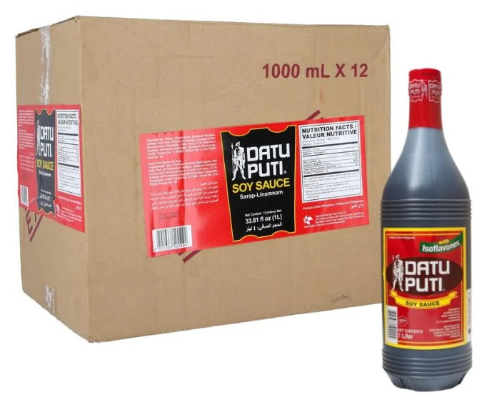 Datu Puti Soy Sauce 1ltr (Case of 12)