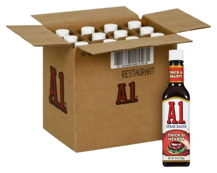 A1 Steak Sauce Thick & Hearty 283G (Case of 12)