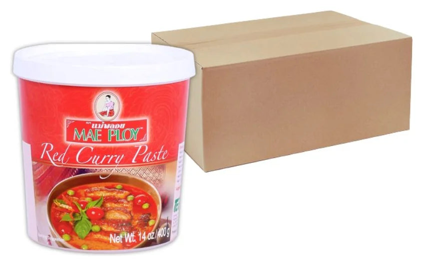 Mae Ploy Red Curry Paste 400G (Case of 24)