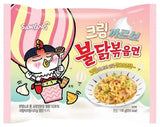 Samyang Buldak Cream Carbonara Hot Chicken Flavor Ramen 140G (Case of 5)