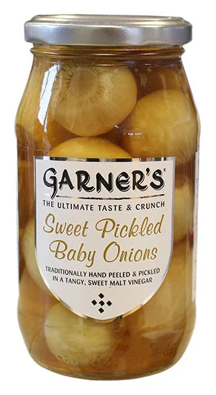 Garner's Sweet Pickled Baby Onions 454G (Case of 6)