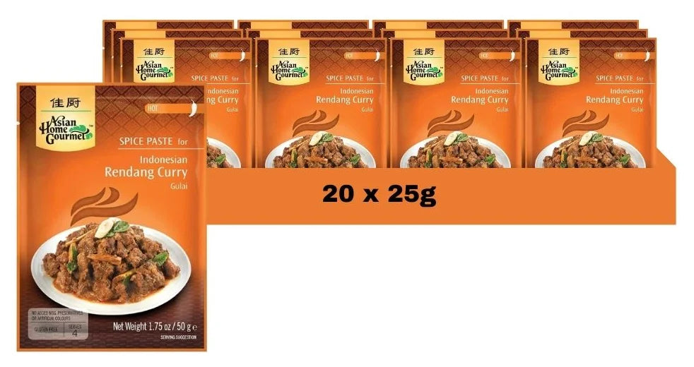 Asian Home Gourmet Indonesian Rendang Paste 50g (Case of 12)