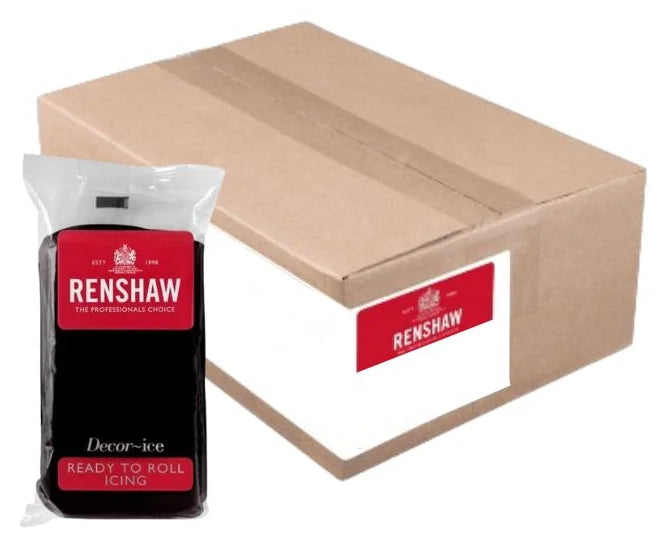 Renshaw Decor-Ice Jet Black 250G (Case of 12)