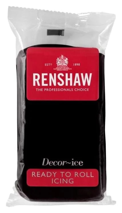 Renshaw Decor-Ice Jet Black 250G (Case of 12)