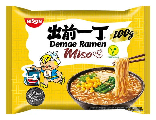 Nissin Demae Ramen Miso 100G (Case of 30)