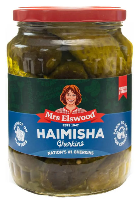 Mrs Elswood Haimisha Cucumbers 670G (Case of 6)