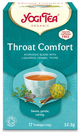 Yogi Tea Organic Throat Comfort 17s (Casemof 6)