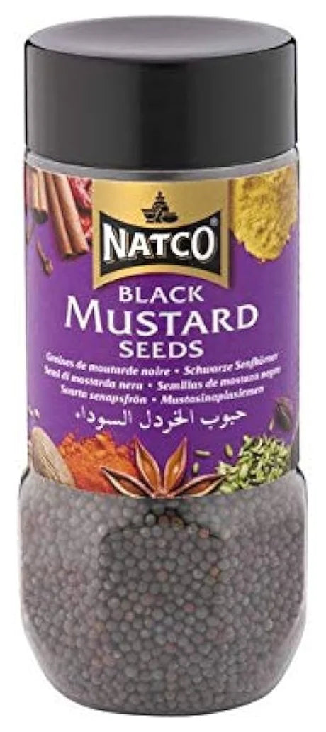 Natco Mustard Seeds Black Jars 100G (Case of 10)
