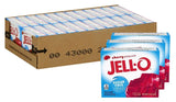 Jell-O Sugar Free Cherry Gelatin 0.3oz (Case of 24)
