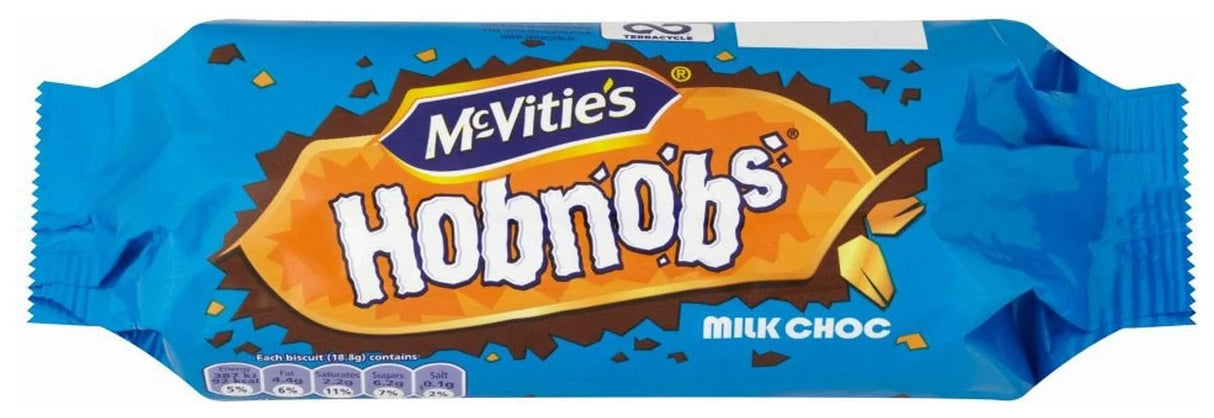 McVitie's Milk Chocolate Hobnobs 262G (Case of 12)