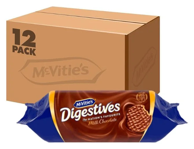 McVitie's Milk Chocolate Digestives 266G (Case of 12)