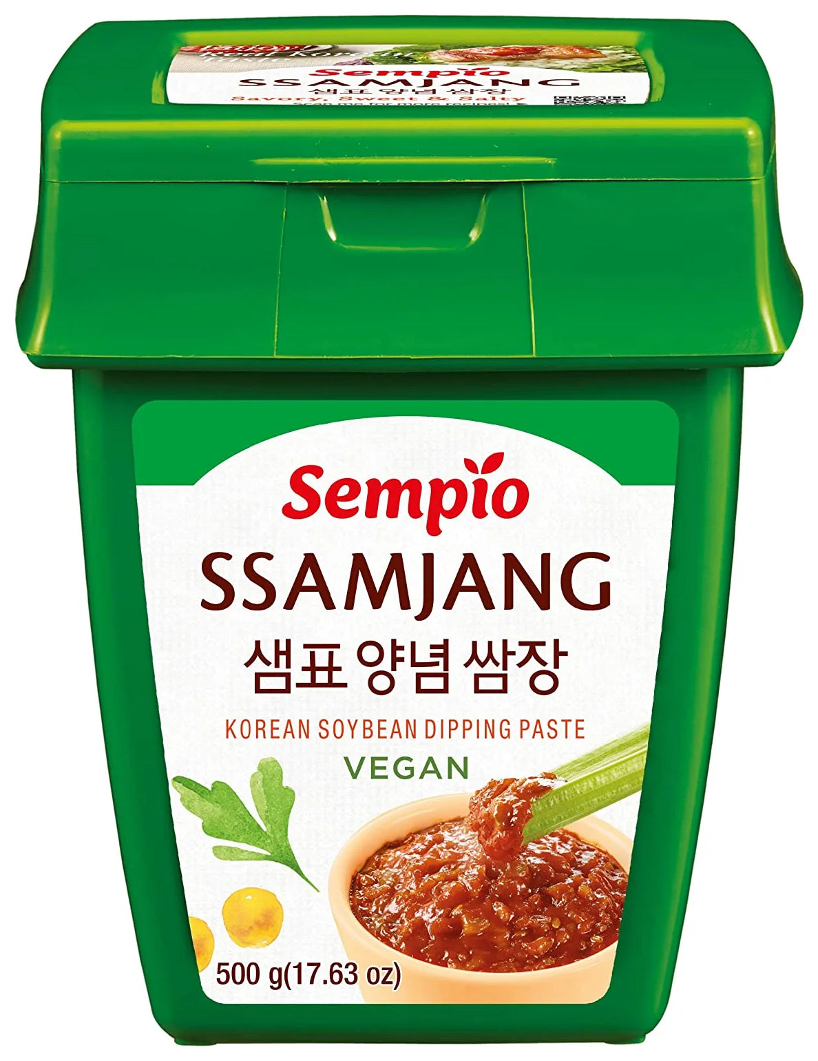 Sempio Seasoned Soybean Paste Vegan 500G (Case of 12)
