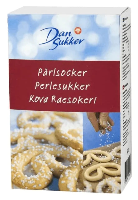 Dansukker Parlsocker – Pearl Sugar 500G