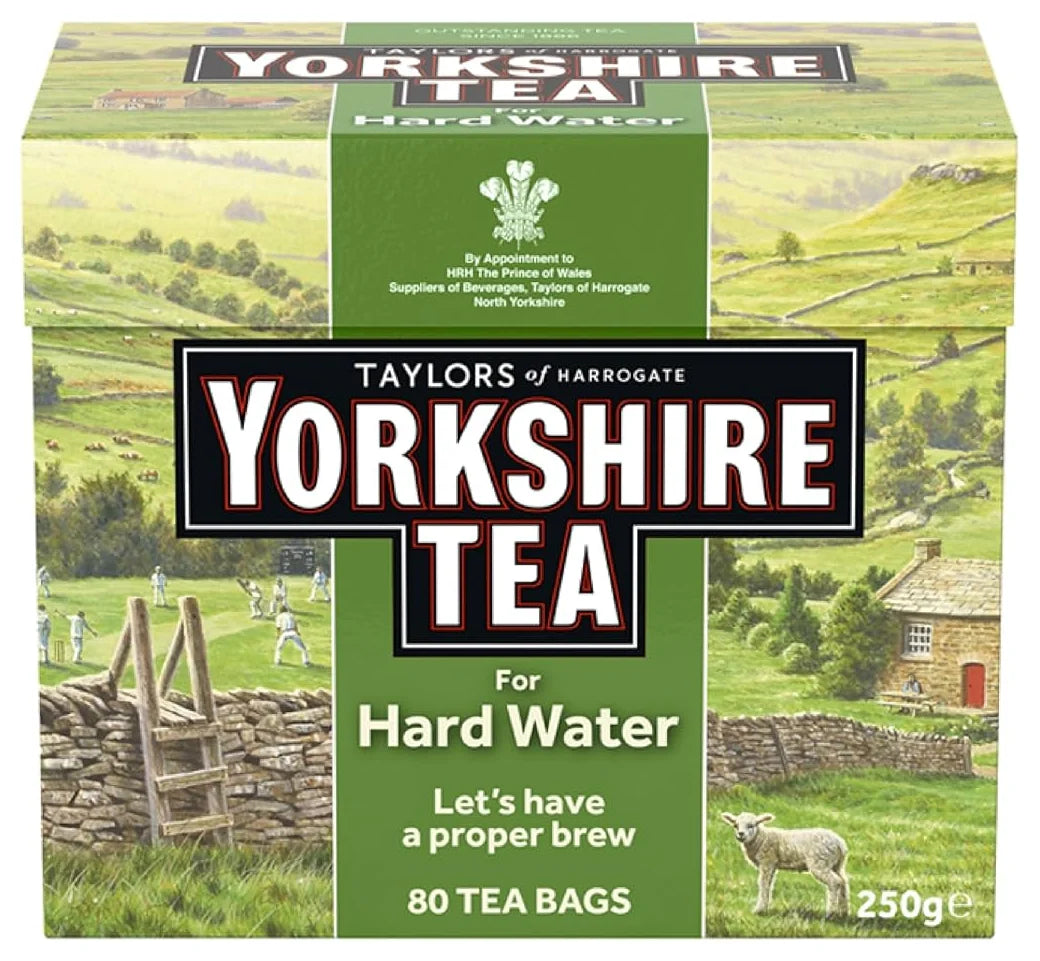 Taylors Of Harrogate Yorkshire Tea Bags Hard Water 80'S
