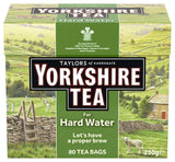 Taylors Of Harrogate Yorkshire Tea Bags Hard Water 80'S