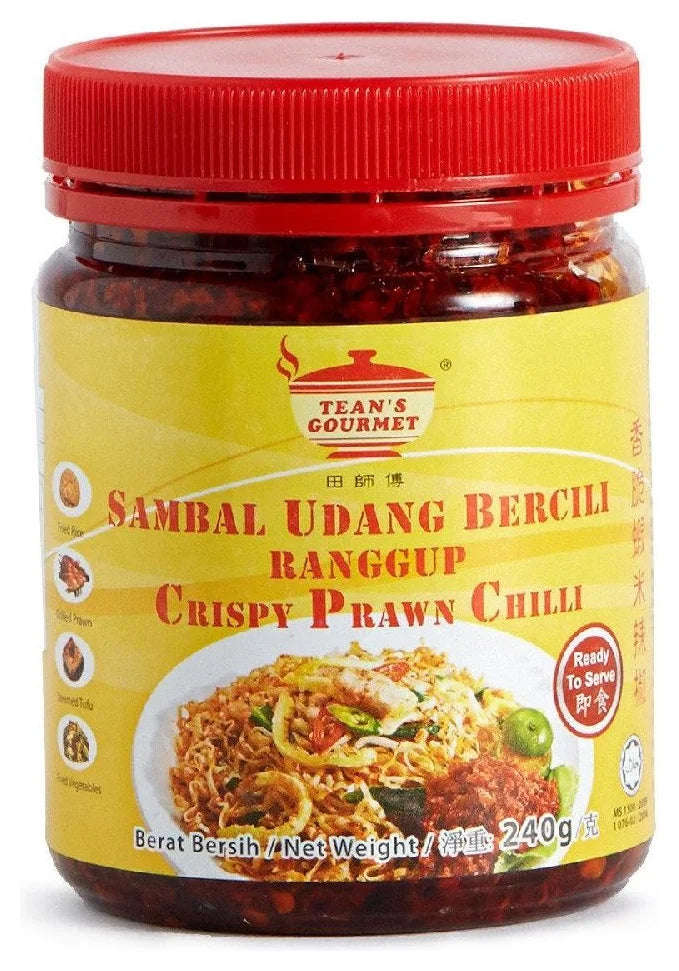 Tean's Gourmet Crispy Prawn Chilli 240G
