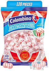Colombina Jumbo Balls Peppermint 2.7lb (1.2kg) 120pieces