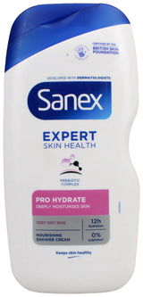 Sanex Dermo Shower Gel Pro Hydrate Very Dry Skin 450ML (Case of 6)
