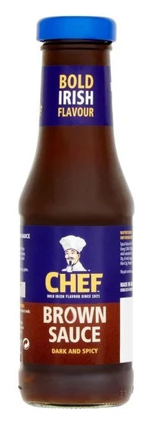 Chef Sauce Bottle Glass 330G