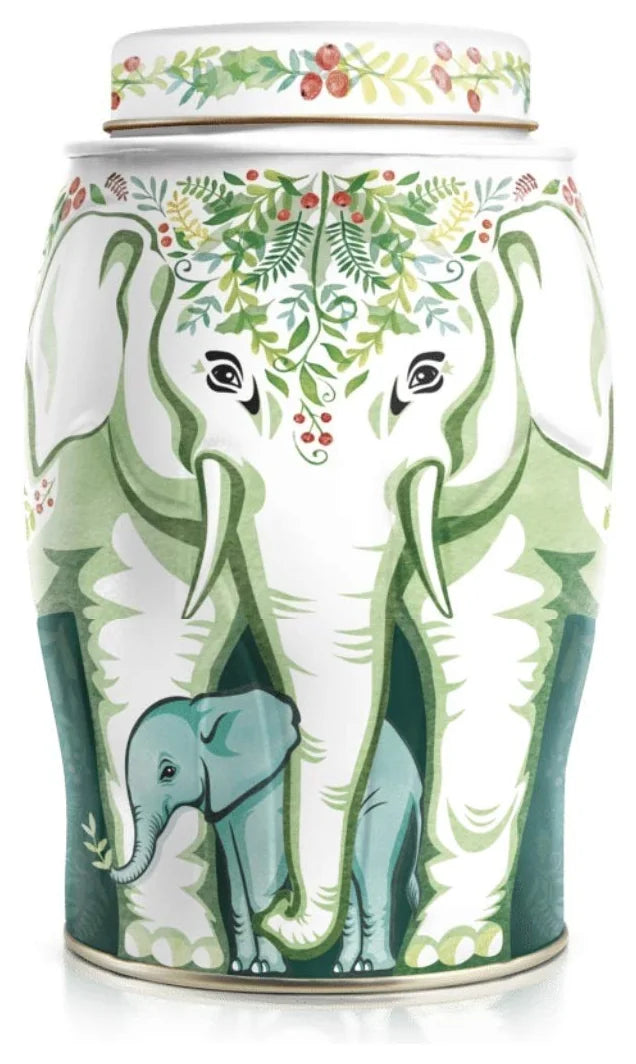 Williamson Tea Elephant Caddy Winter Wreath 40s