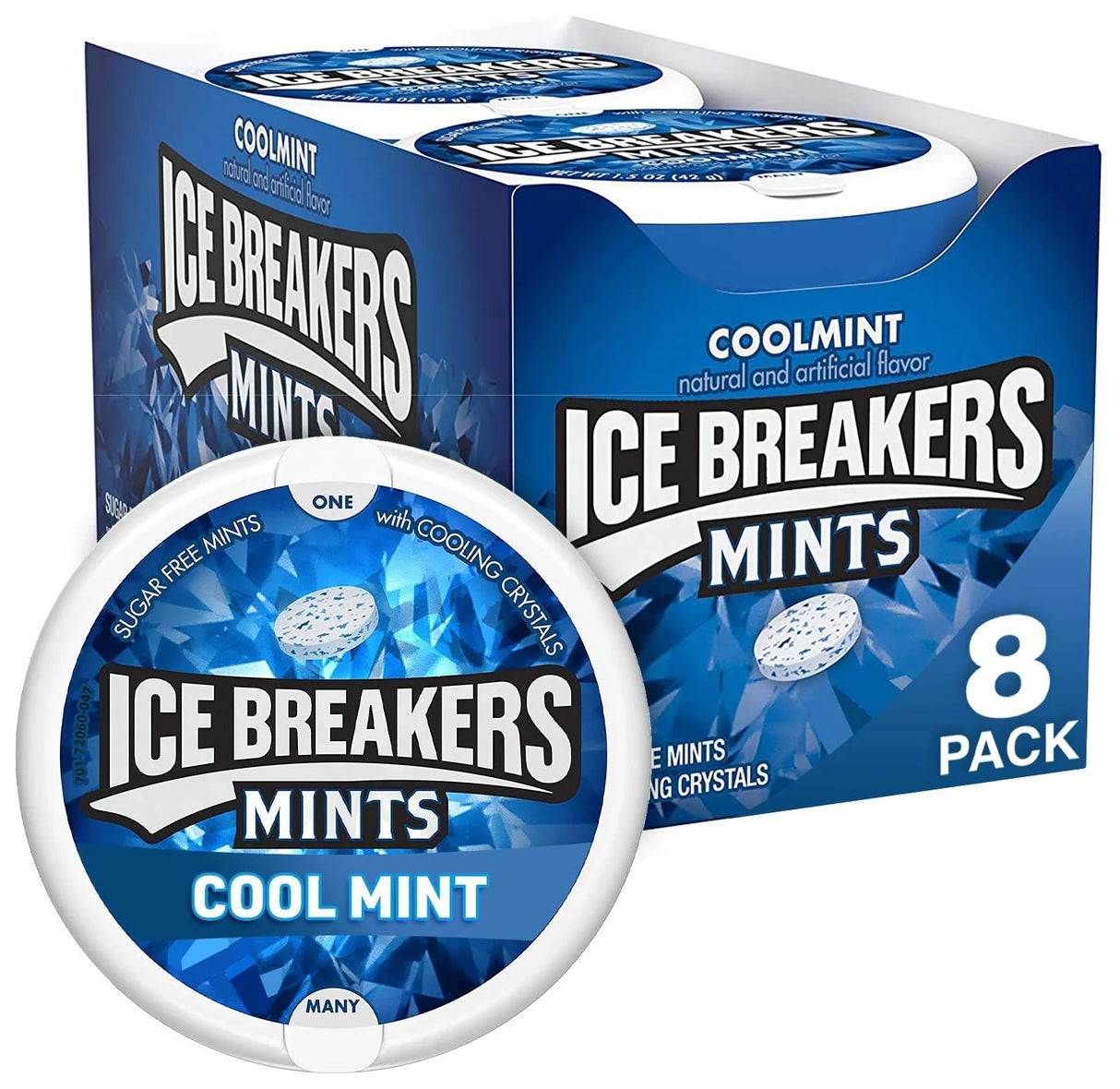 Icebreakers Mints Cool Mint Dispenser 42G (Case of 8)