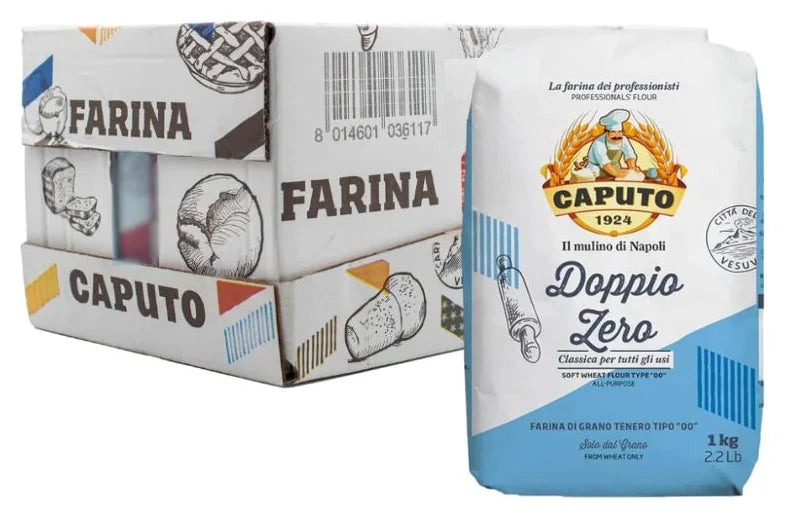 Caputo Doppio Zero "00" Flour Blue 1KG (Case of 10)