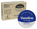 Vaseline Lip Therapy Tin Original 20G (Case of 12)